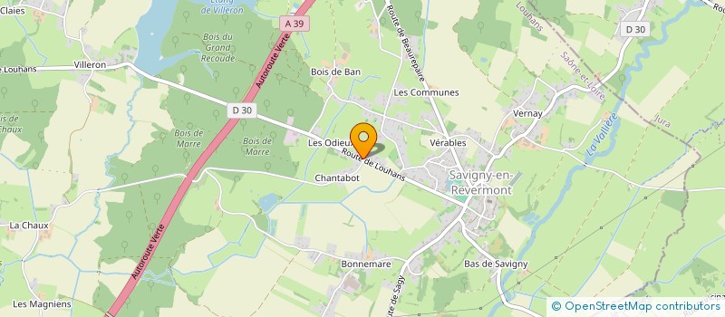 localisation de l'entreprise MONSIEUR KEVIN HUMBERT  SAVIGNY-EN-REVERMONT