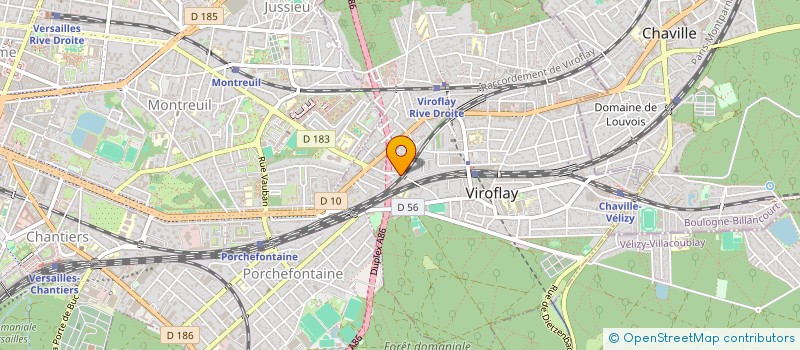 localisation de l'entreprise MONSIEUR KEVIN INTY  VIROFLAY