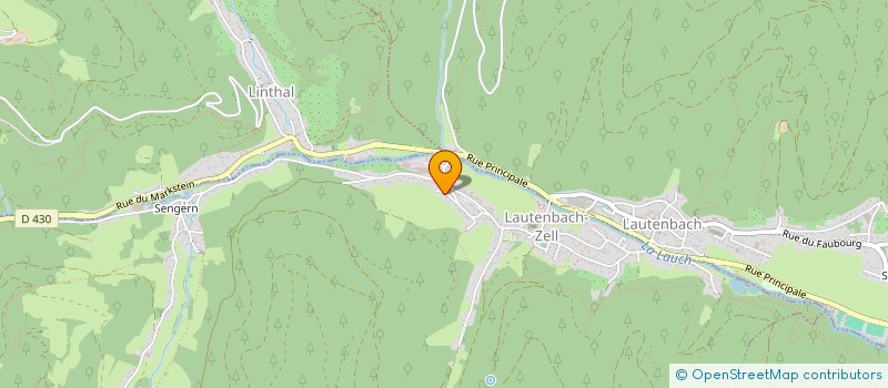 localisation de l'entreprise MONSIEUR KEVIN ISSENLOR  LAUTENBACHZELL