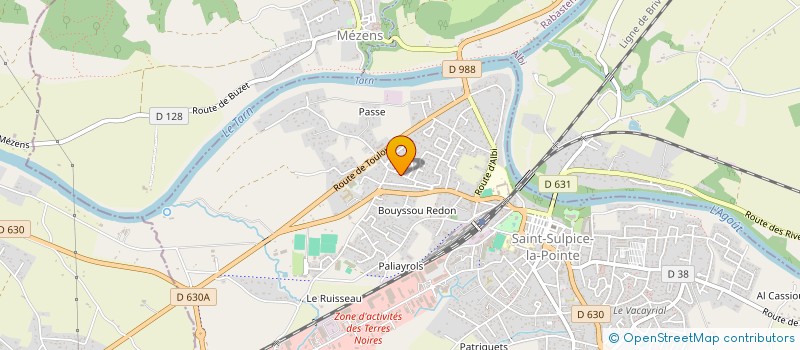 localisation de l'entreprise MONSIEUR KEVIN JACKEL à SAINT-SULPICE-LA-POINTE