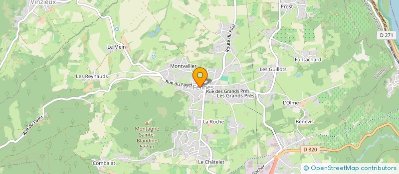 localisation de l'entreprise MONSIEUR KEVIN JACQUES DI MEO  FELINES