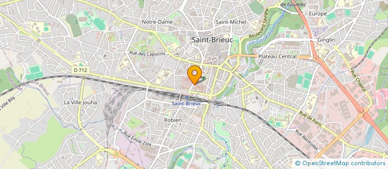 localisation de l'entreprise MONSIEUR KEVIN JAFFRELOT à SAINT-BRIEUC