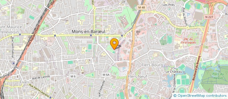 localisation de l'entreprise MONSIEUR KEVIN JANSENS à MONS-EN-BARŒUL