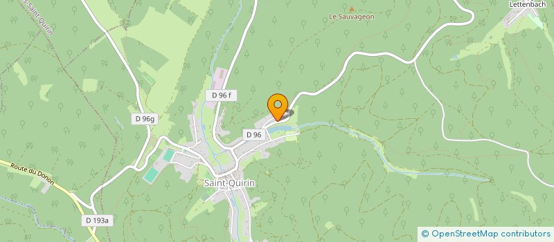 localisation de l'entreprise MONSIEUR KEVIN JAUERNIG  SAINT-QUIRIN