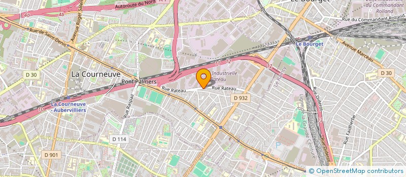 localisation de l'entreprise MONSIEUR KEVIN JEAN ALEXANDRE CUC à LA COURNEUVE