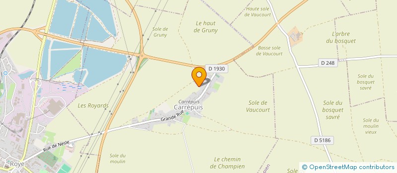 localisation de l'entreprise MONSIEUR KEVIN JEROME  CARREPUIS