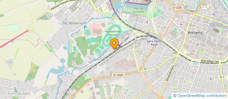 localisation de l'entreprise MONSIEUR KEVIN JEROME  AMIENS