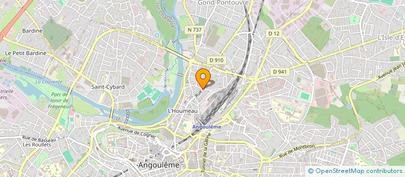 localisation de l'entreprise MONSIEUR KEVIN JIMENEZ à ANGOULEME