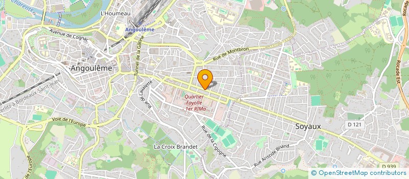 localisation de l'entreprise MONSIEUR KEVIN JOLLIVET à ANGOULEME