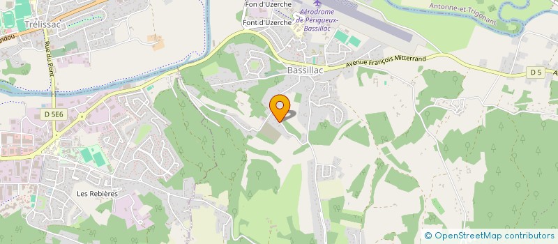 localisation de l'entreprise MONSIEUR KEVIN JOLLY  BASSILLAC ET AUBEROCHE