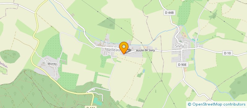 localisation de l'entreprise MONSIEUR KEVIN JOMINET  BELLEAU