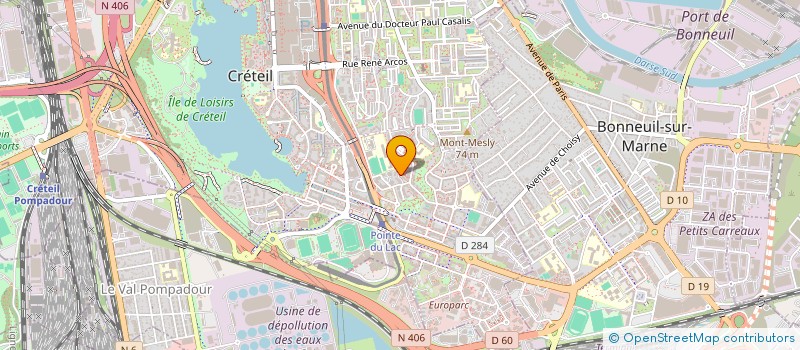 localisation de l'entreprise MONSIEUR KEVIN JOSEPH  CRETEIL