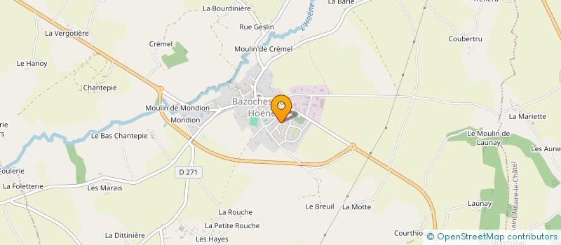 localisation de l'entreprise MONSIEUR KEVIN JOVANOVIC à GACE
