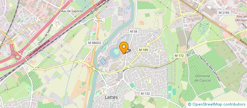 localisation de l'entreprise MONSIEUR KEVIN JUDIC à LATTES