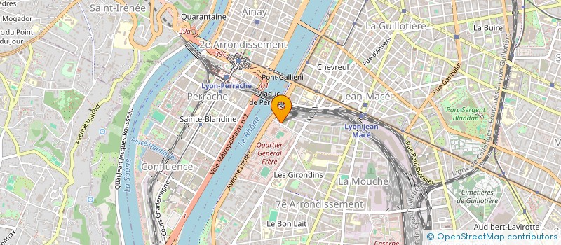 localisation de l'entreprise MONSIEUR KEVIN JUGE  LYON