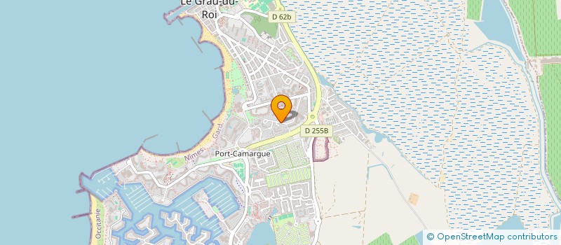 localisation de l'entreprise MONSIEUR KEVIN JUGE  LE GRAU-DU-ROI