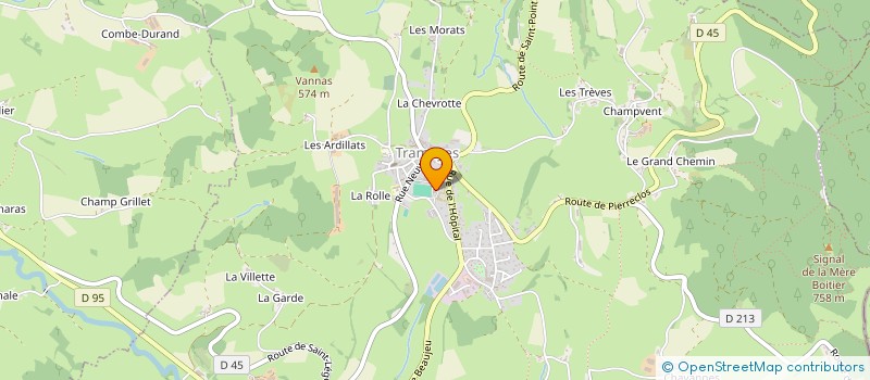 localisation de l'entreprise MONSIEUR KEVIN JUILLARD  TRAMAYES