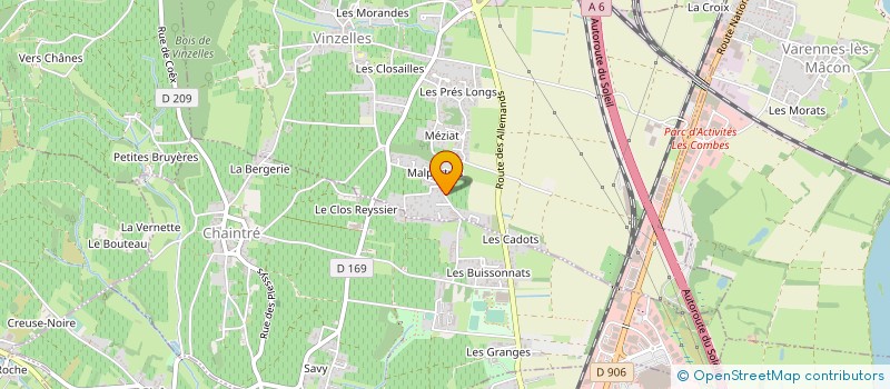 localisation de l'entreprise MONSIEUR KEVIN JUILLARD  VINZELLES