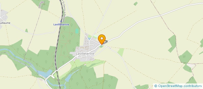 localisation de l'entreprise MONSIEUR KEVIN JUMEAU  LAVILLETERTRE