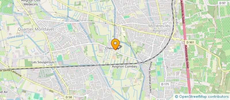 localisation de l'entreprise MONSIEUR KEVIN KASTELNIK  AVIGNON