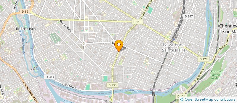 localisation de l'entreprise MONSIEUR KEVIN KATEMESHA à SAINT-MAUR-DES-FOSSES