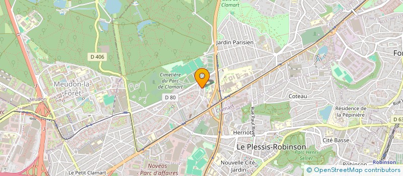 localisation de l'entreprise MONSIEUR KEVIN KELNER à CLAMART