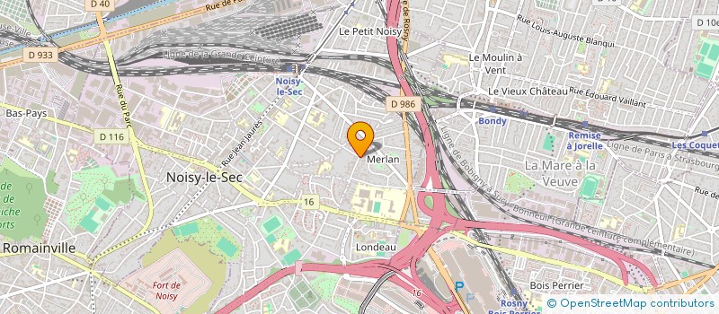 localisation de l'entreprise MONSIEUR KEVIN KER à NOISY-LE-SEC