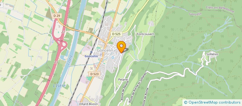 localisation de l'entreprise MONSIEUR KEVIN KEVIN SCHIAVONE  LE CHAMP-PRES-FROGES