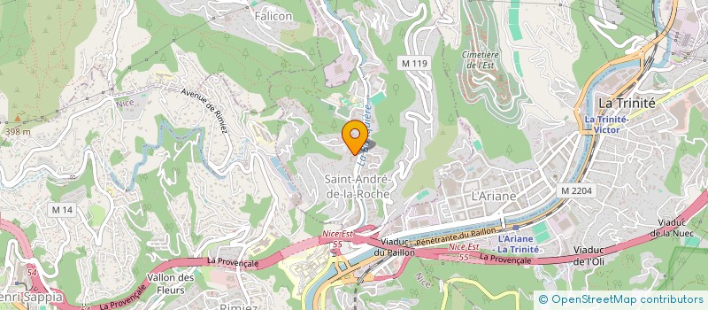 localisation de l'entreprise MONSIEUR KEVIN KHATER  SAINT-ANDRE-DE-LA-ROCHE