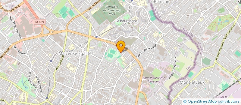 localisation de l'entreprise MONSIEUR KEVIN KIMPE  TOURCOING