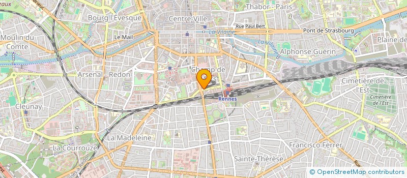 localisation de l'entreprise MONSIEUR KEVIN KIVOUVOU  RENNES