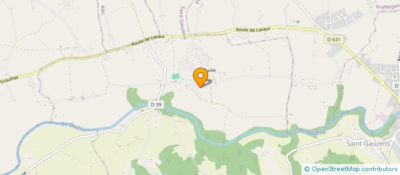 localisation de l'entreprise MONSIEUR KEVIN KOPACZ  SAINT-GAUZENS