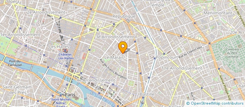 localisation de l'entreprise MONSIEUR KEVIN KOUMETZ à PARIS