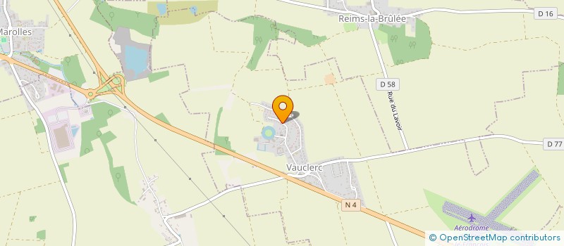 localisation de l'entreprise MONSIEUR KEVIN KREIT  VAUCLERC