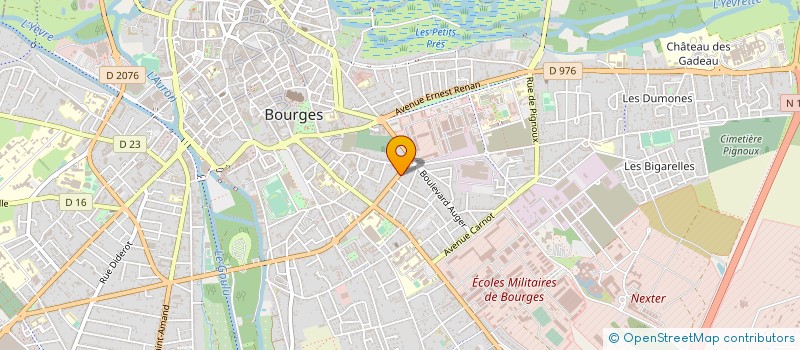localisation de l'entreprise MONSIEUR KEVIN KRYLYSCHIN à BOURGES