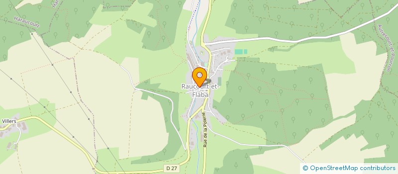 localisation de l'entreprise MONSIEUR KEVIN KUKULJAN  RAUCOURT-ET-FLABA