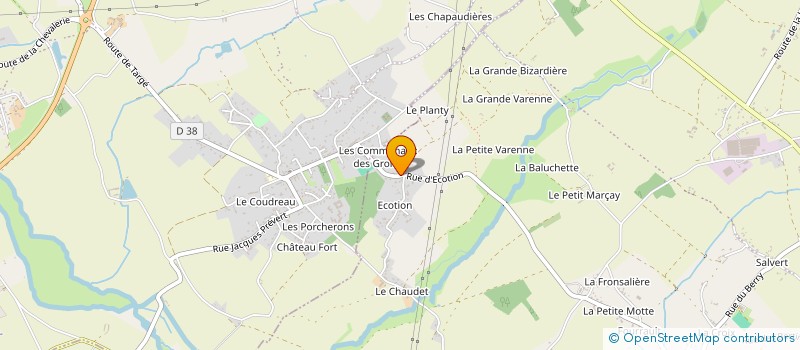 localisation de l'entreprise MONSIEUR KEVIN LABLONDE à SENILLE-SAINT-SAUVEUR