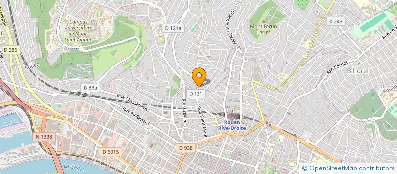 localisation de l'entreprise MONSIEUR KEVIN LACHEVRE  ROUEN