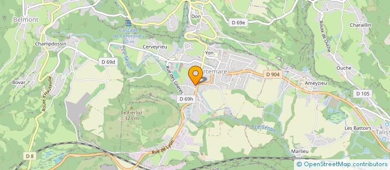 localisation de l'entreprise MONSIEUR KEVIN LAFAVERGES  ARTEMARE