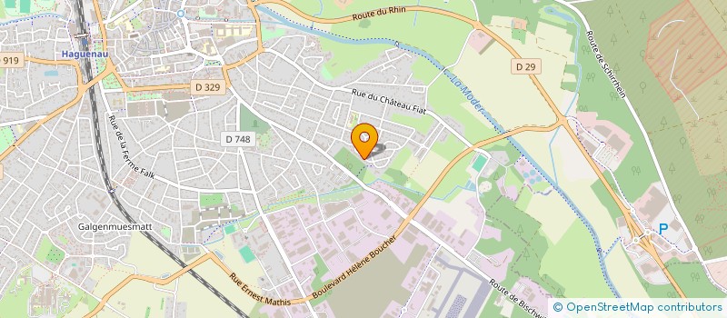 localisation de l'entreprise MONSIEUR KEVIN LAGHOUATI  HAGUENAU