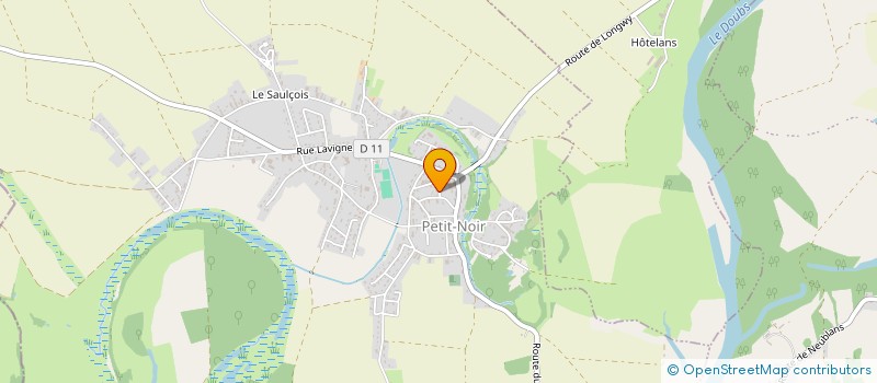 localisation de l'entreprise MONSIEUR KEVIN LAINE  MOUX-EN-MORVAN