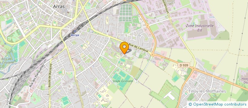 localisation de l'entreprise MONSIEUR KEVIN LALIRE à ARRAS