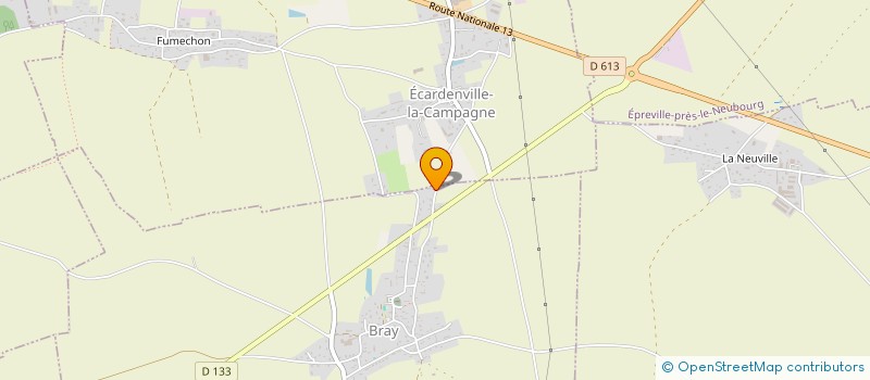 localisation de l'entreprise MONSIEUR KEVIN LALLEMAND  BRAY