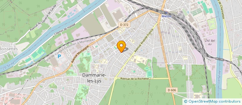 localisation de l'entreprise MONSIEUR KEVIN LALLEMENT à DAMMARIE-LES-LYS