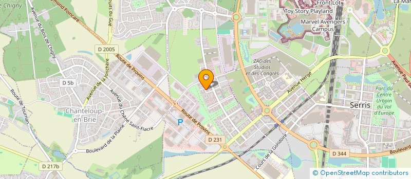 localisation de l'entreprise MONSIEUR KEVIN LALLOZ  SERRIS