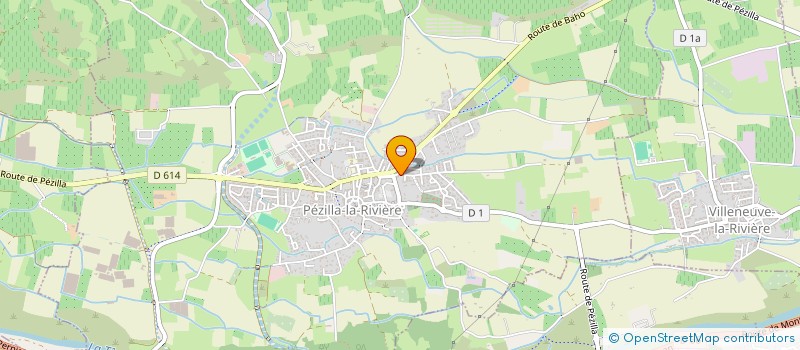 localisation de l'entreprise MONSIEUR KEVIN LAMARE  PEZILLA-LA-RIVIERE