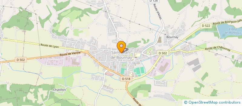 localisation de l'entreprise MONSIEUR KEVIN LAMBRECHT  SAINT-JEAN-DE-BOURNAY