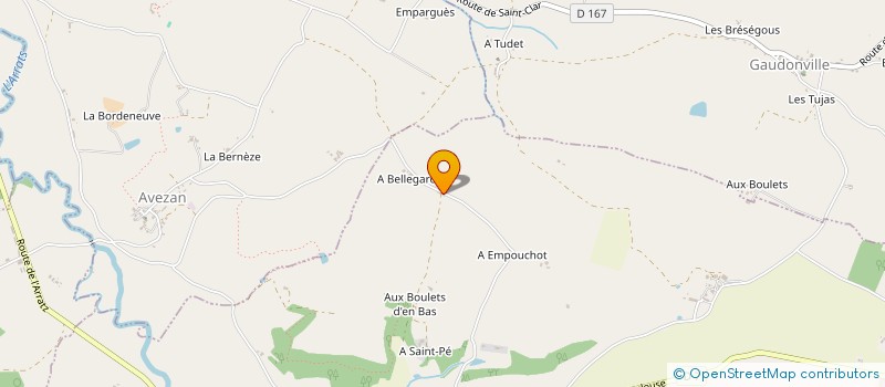 localisation de l'entreprise MONSIEUR KEVIN LAMONTAGNE  TOURNECOUPE