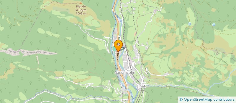 localisation de l'entreprise MONSIEUR KEVIN LAMOURE  SARRANCOLIN