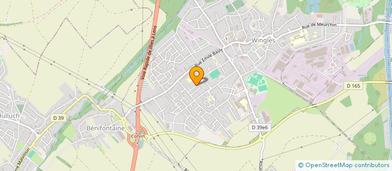 localisation de l'entreprise MONSIEUR KEVIN LAMPIN  MEURCHIN